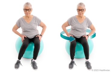 Therapeutic Ball: Back Exercises