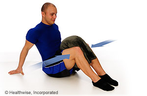 Picture of hip adduction exercise