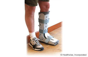 Orthopedic Boot Care Instructions