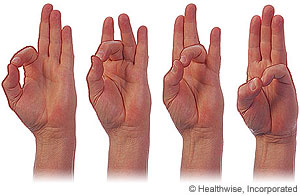 Thumb stretching exercises sale